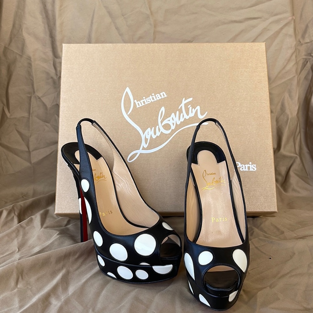 Christian Louboutin Bubble Up Heels Platform - Picture 1 of 7